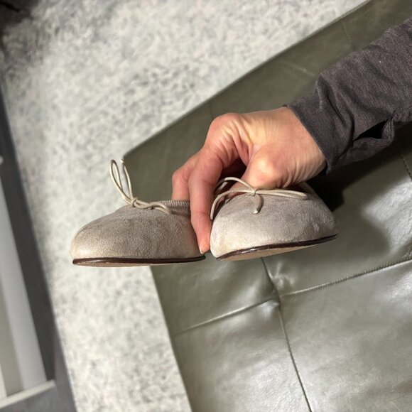 Suede ballet flats - Picture 4 of 7